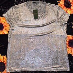 Lauren Ralph Lauren  Silver Top